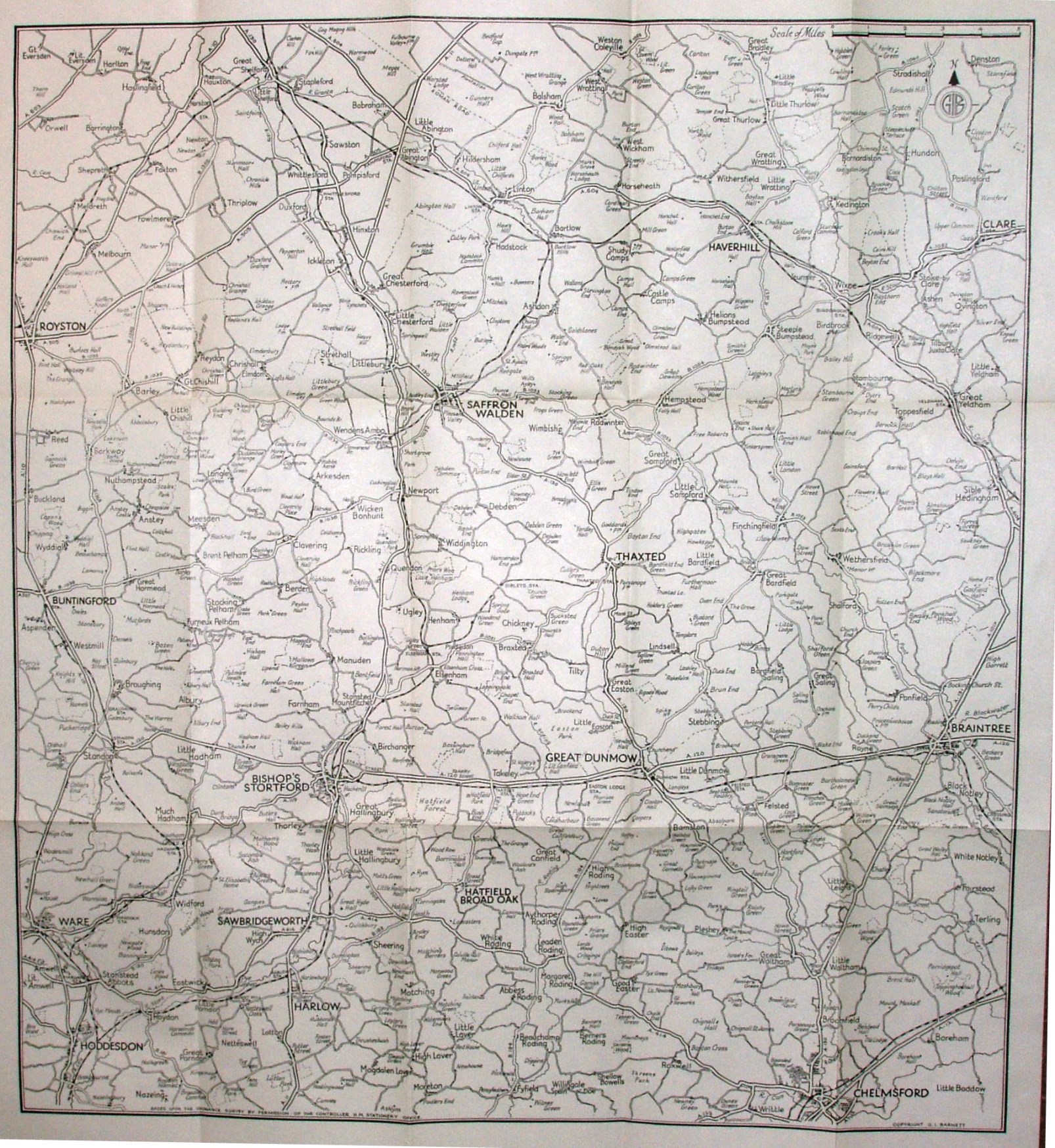 Beacontree Press Saffron Walden & North West Essex 1951